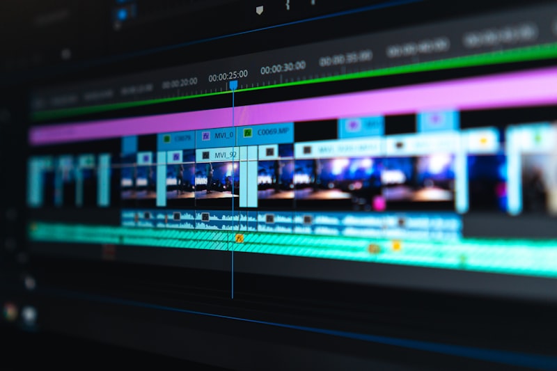 Setup di ripresa professionale con illuminazione soft